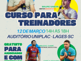 Curso de Capacitação para Treinadores(as) de Futsal contará com a presença de grandes nomes do esporte